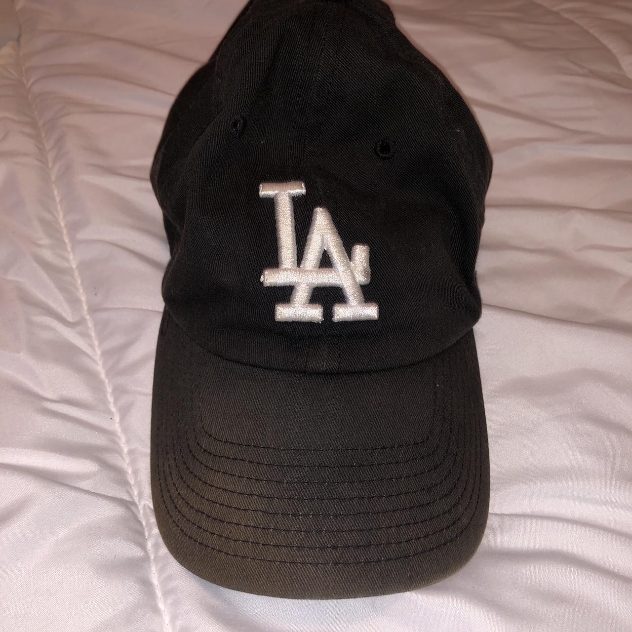 Black LA Dodgers dad hat #LA #Dodgers - Depop