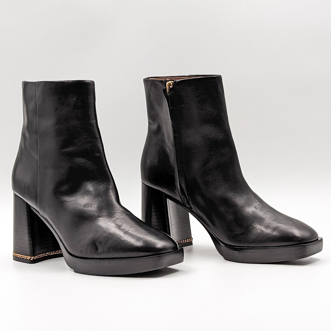 Tory Burch Women's Black Boots | Depop