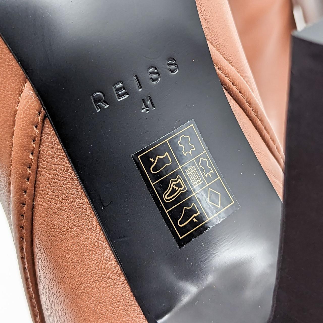 Reiss harley leather online satchel