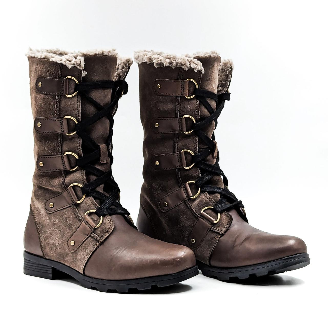 Sorel emelie lace 2025 up boots