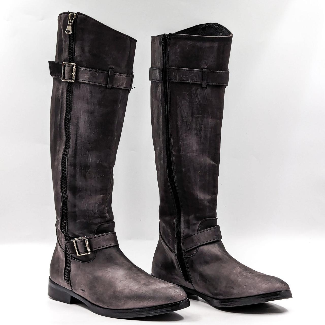 charles david leather boots