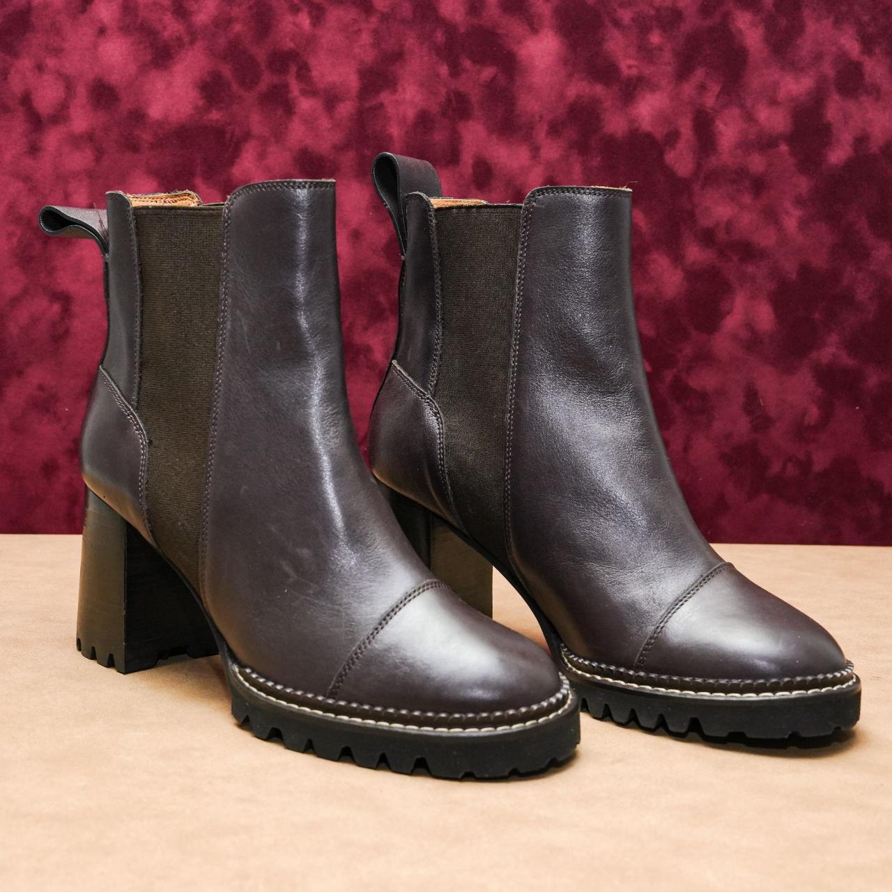 See by Chloé Women's Ankle Boots Brown US – See By Chloe