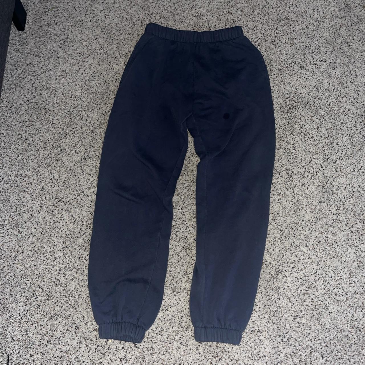 Brandy Melville Women's Navy Joggers-tracksuits | Depop