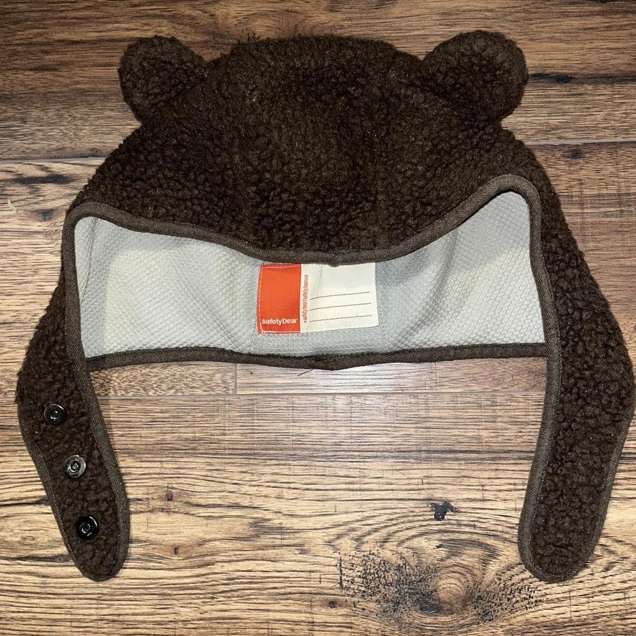 Safety bear hat worn twice. Just sitting around.... Depop