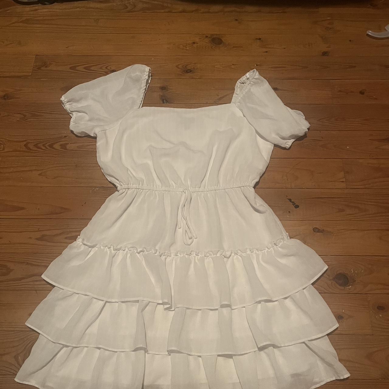 JCPenney Women's White Dress Depop