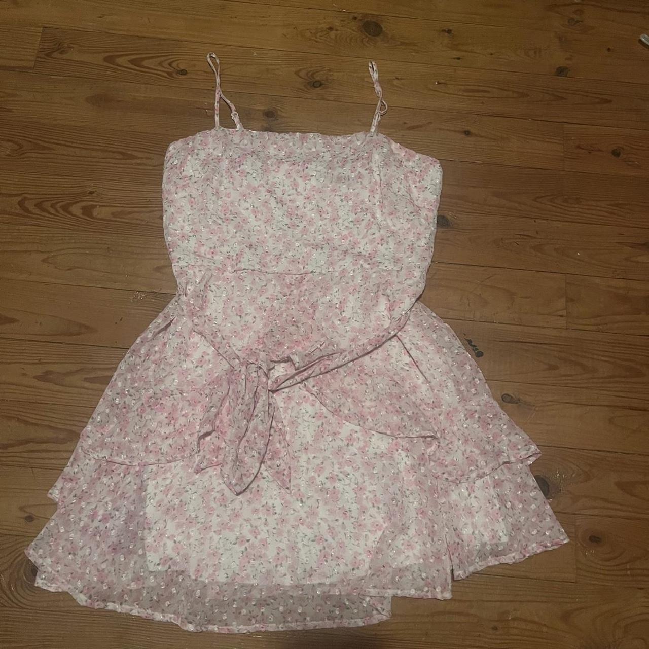 JCPenney Women's Pink Dress Depop