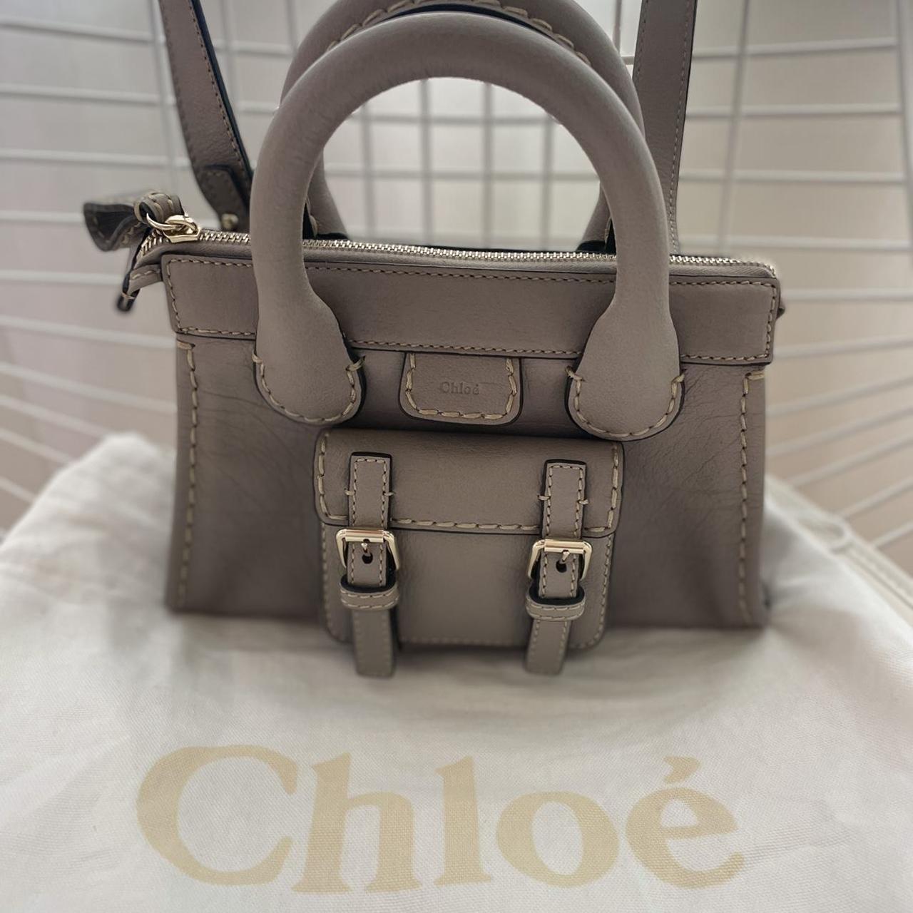 Brand new Chloe Edith Mini Bag in Cashmere Grey. | Depop