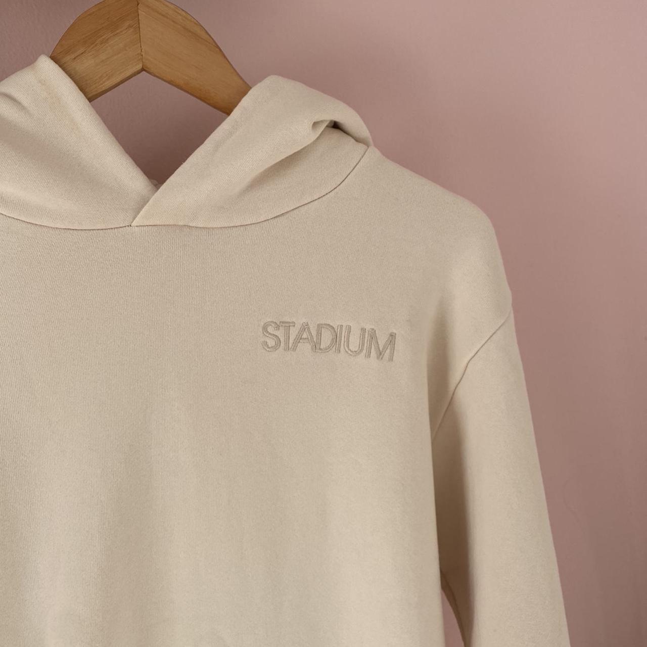 Stadium goods cream hoodie made from organic... Depop