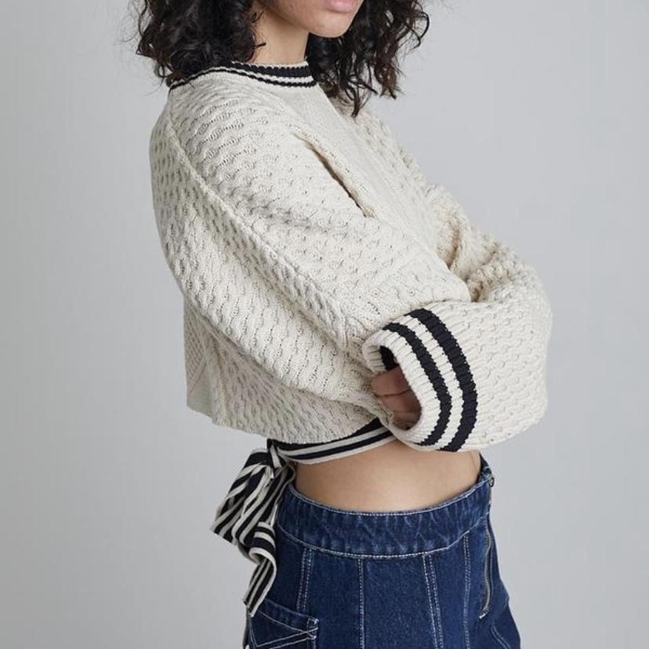 Milk It Women's Cream and Black Jumper (3)