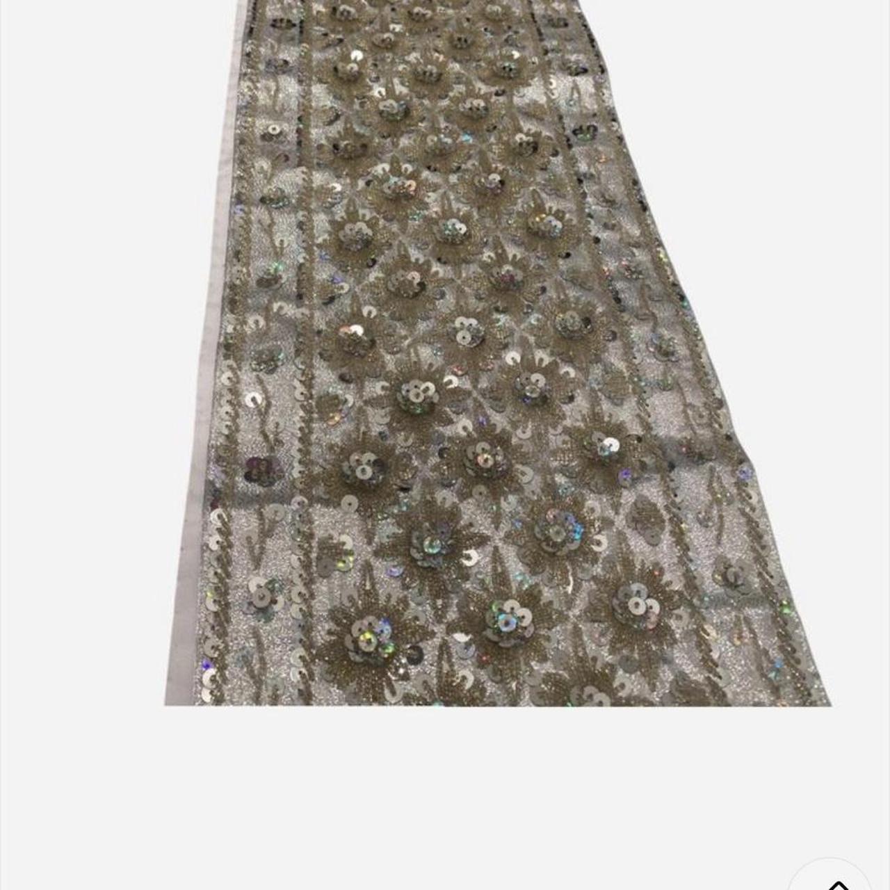 Women's Scarf - Silver/Multi – Silver sequin #gla… - image 1