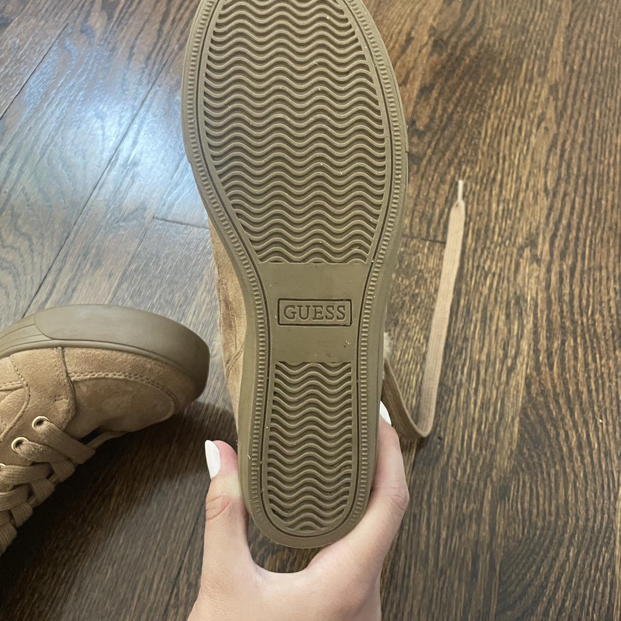 Guess dustyn shop wedge sneakers