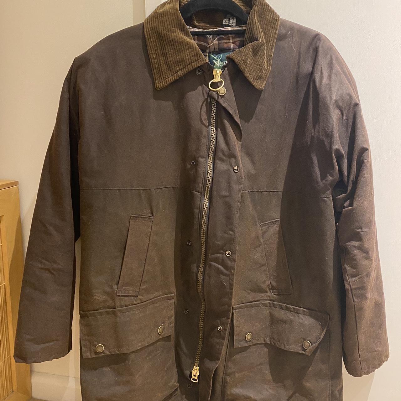 new forest wax jacket really nice jacket and very... - Depop