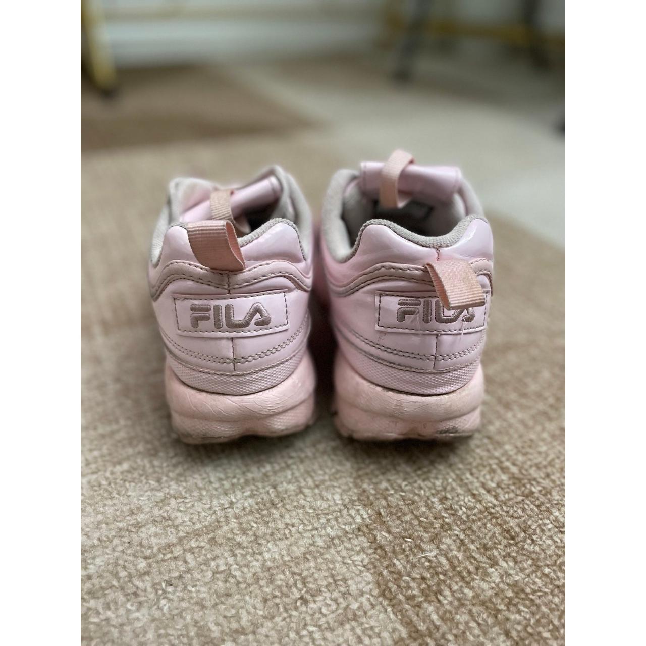 Fila ray hotsell metallic pink