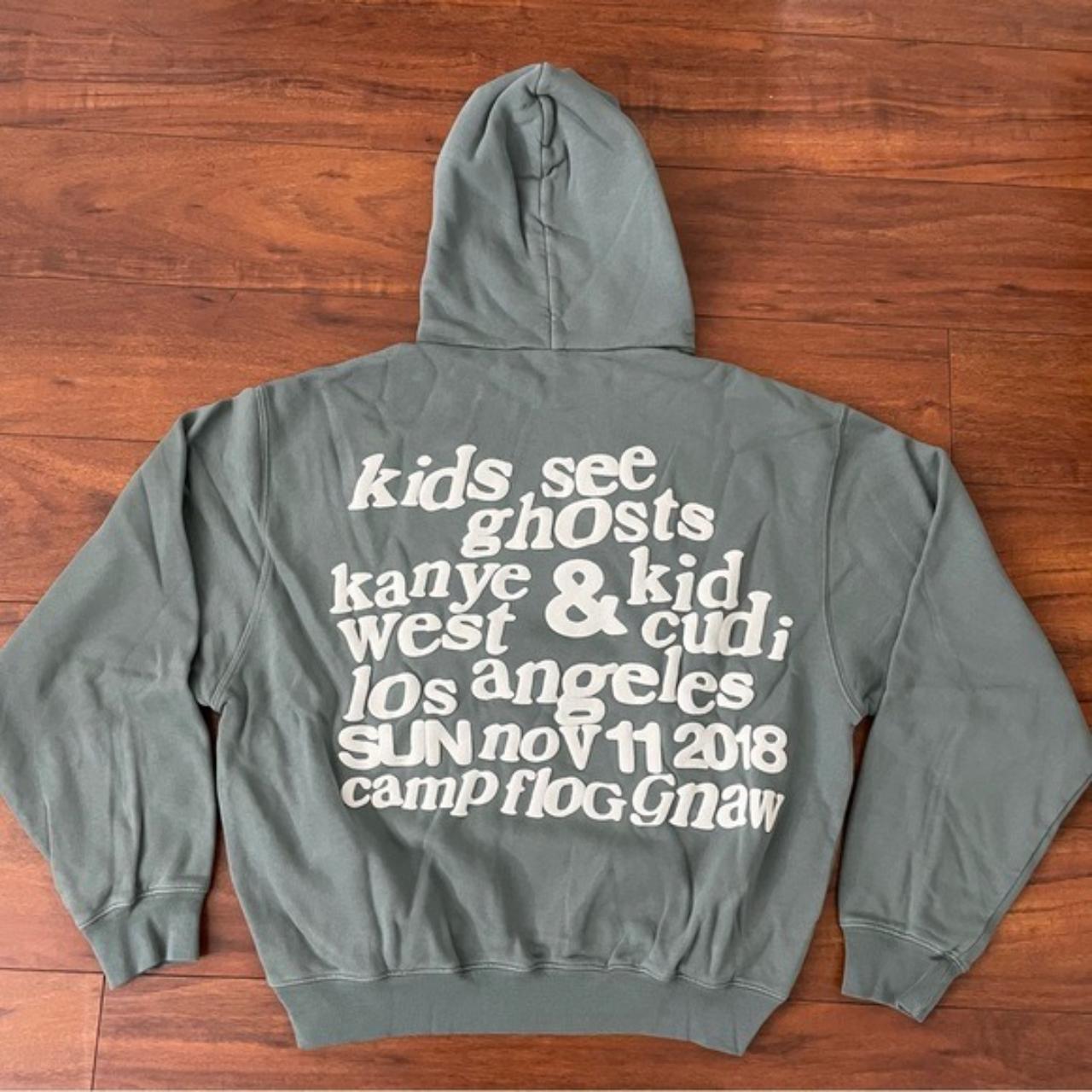 KSG Kanye West order Gray Oversize Hoodie