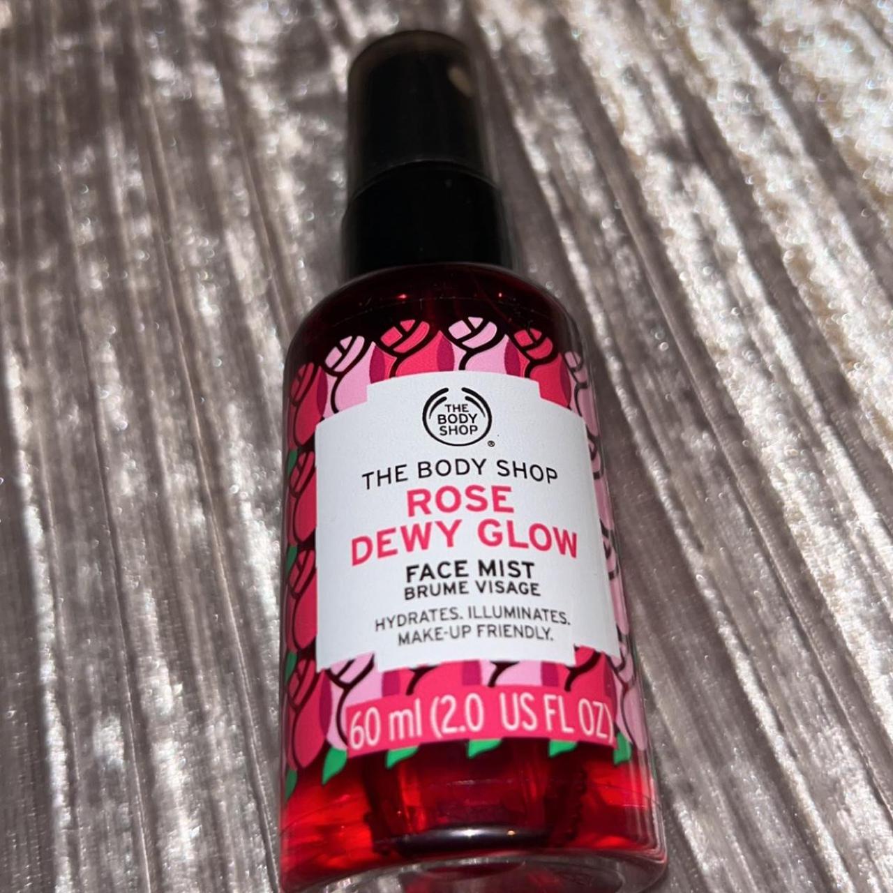 The body shop rose dewy glow face mist in 60ml has... Depop