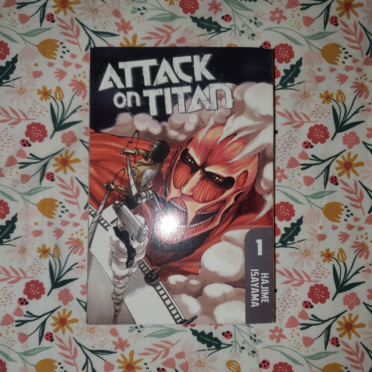 Attack On Titan Manga Volume 1 used almost new #aot... - Depop