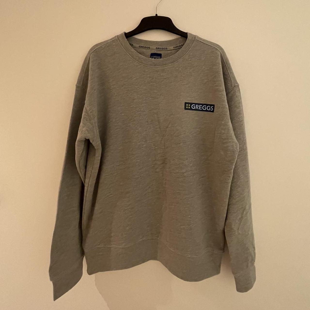 -Greggs x Primark Grey Sweatshirt -Super Rare, Sold... - Depop