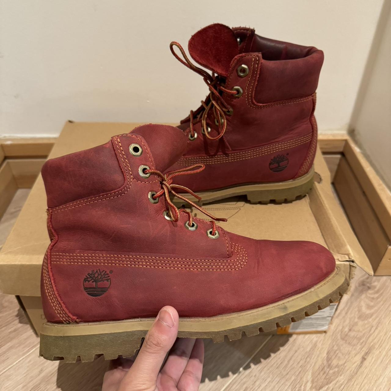 Timberland hot sale women red