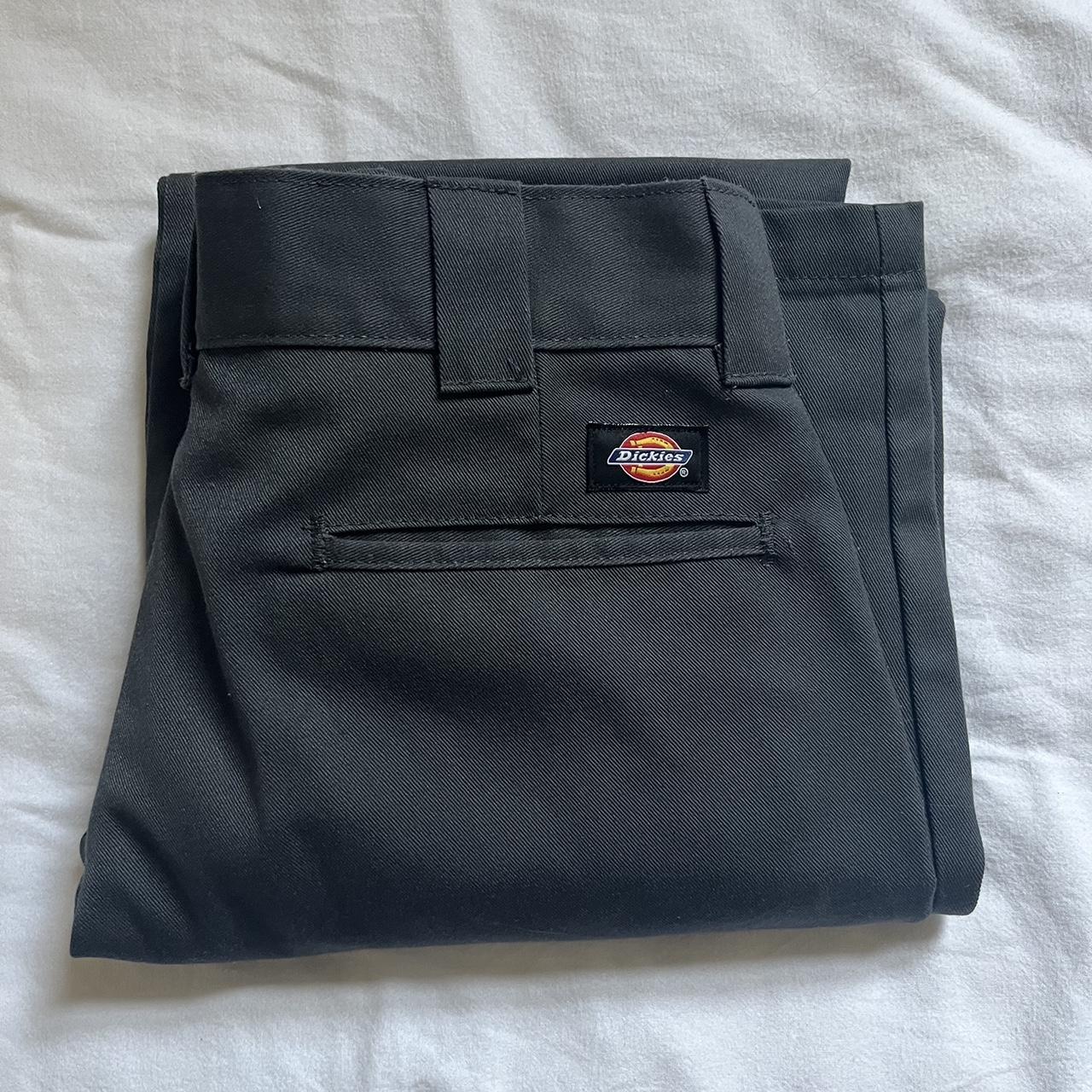 Dickies slim straight trousers for sale size S,... - Depop