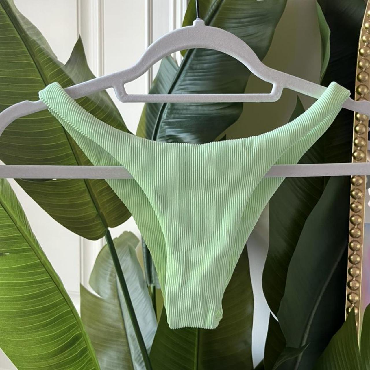 Kulani Kinis Women's Green and Khaki Bikini-and-tankini-bottoms (3)