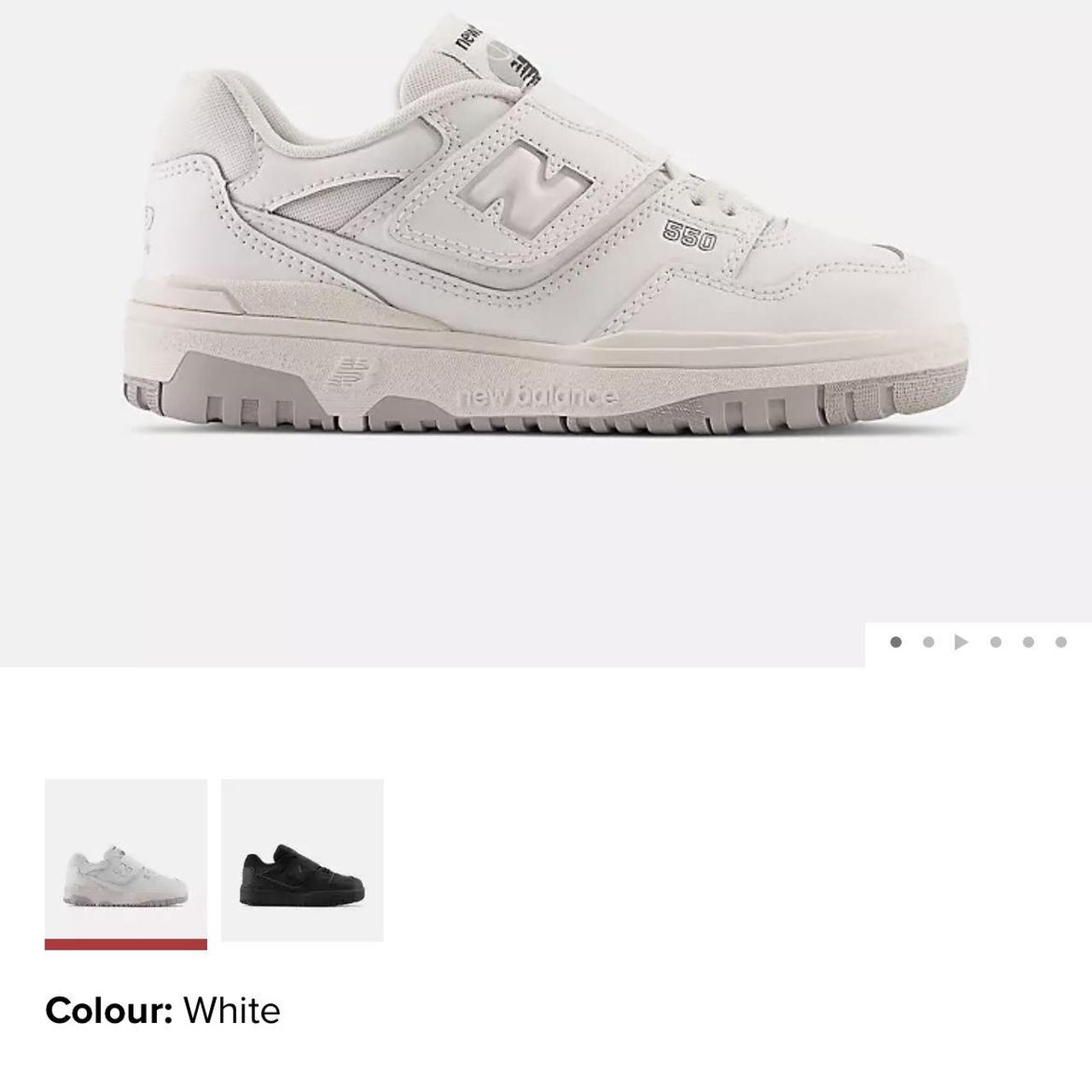 New Balance White Trainers Depop