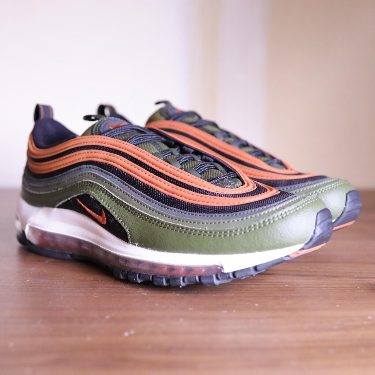 air max 97 olive green and orange