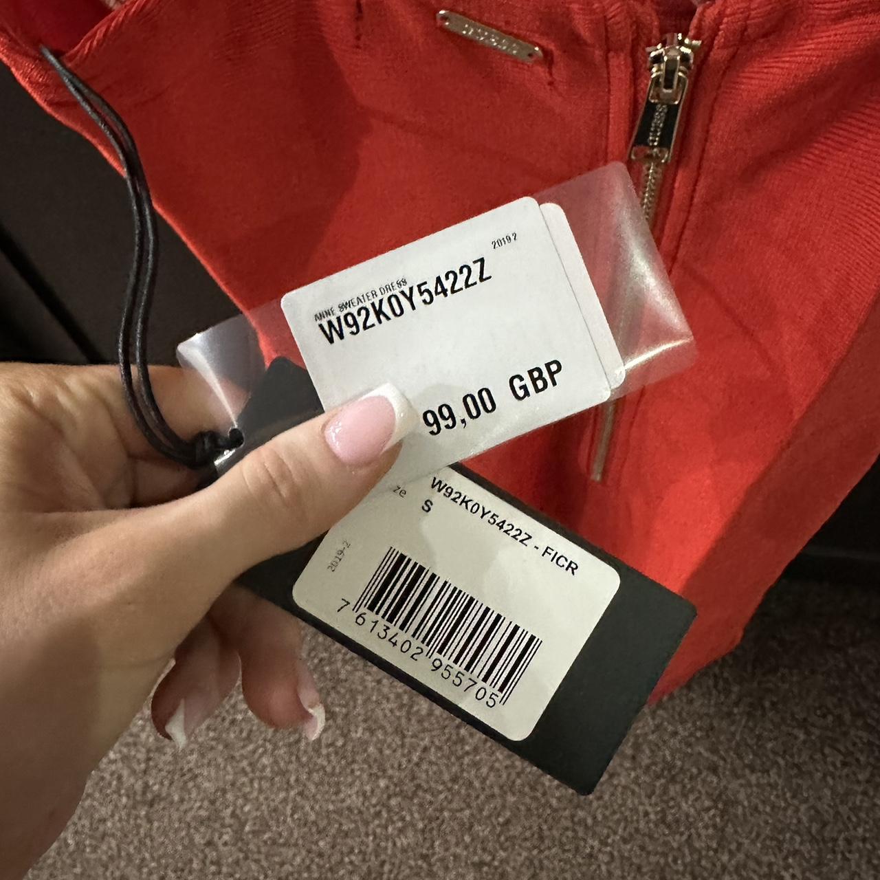 Guess red cheap dress 2019