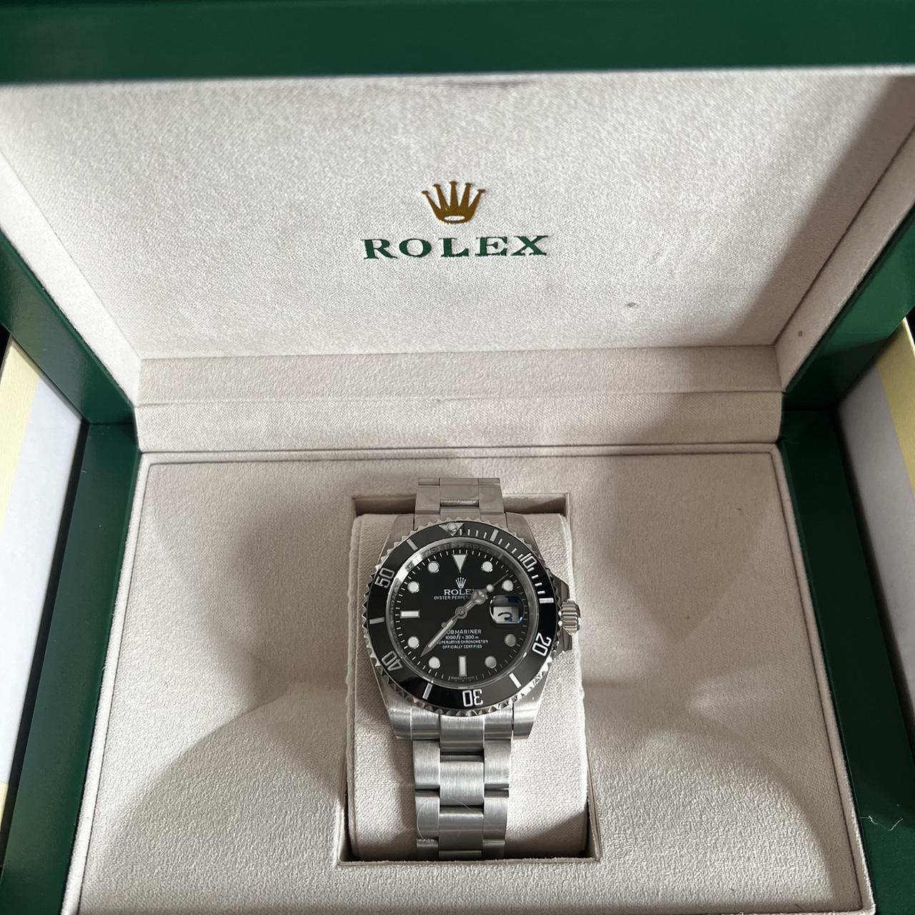 AAA Rolex Black Submariner date - Water resistant -... - Depop