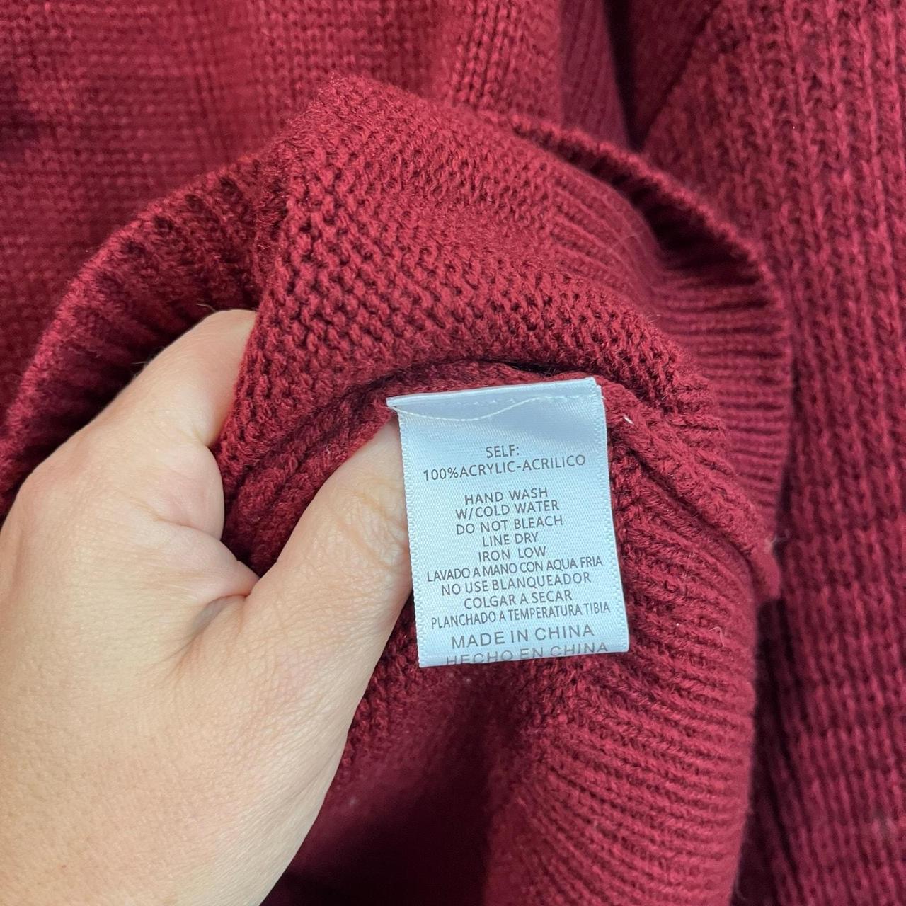 Source Unknown Women's Sweater - Red - L – Listic… - image 7