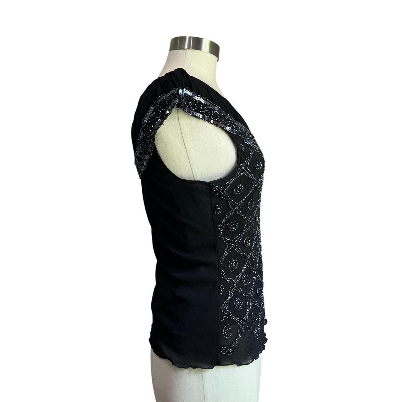 Source Unknown Women's Blouse - Black - M – Vinta… - image 3