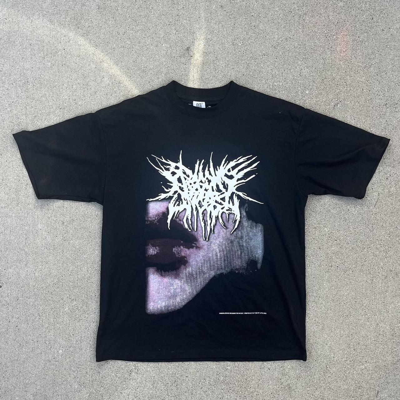 Ken Carson x “Awaiting The Fist” Heavy Metal Tee... - Depop