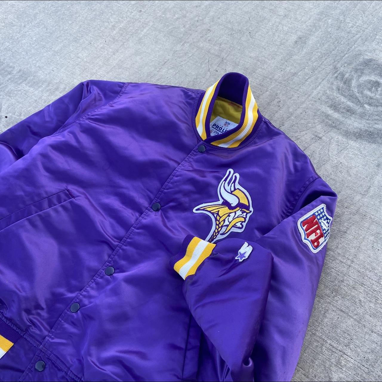 Vintage Minnesota Vikings Starter Jacket very good - Depop