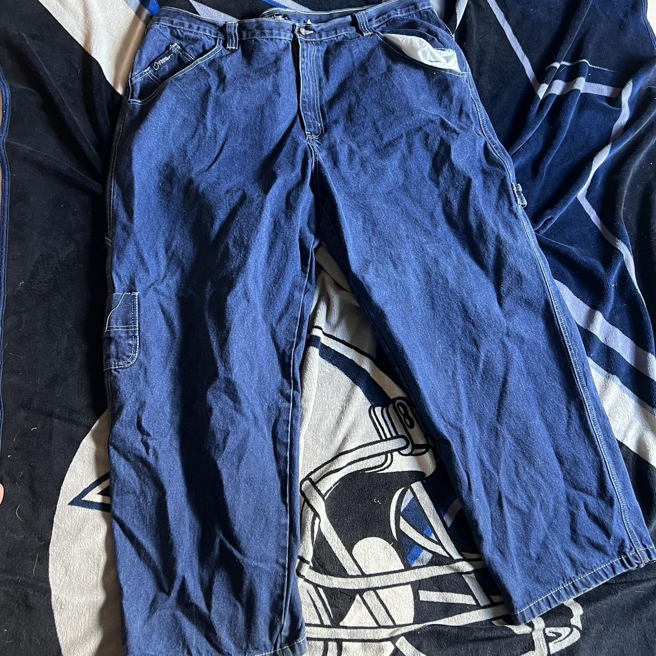 Crazy HUGE vintage y2k Brooklyn Xpress jeans super - Depop Crazy HUGE vintage y2k Brooklyn Xpress jeans super - Depop