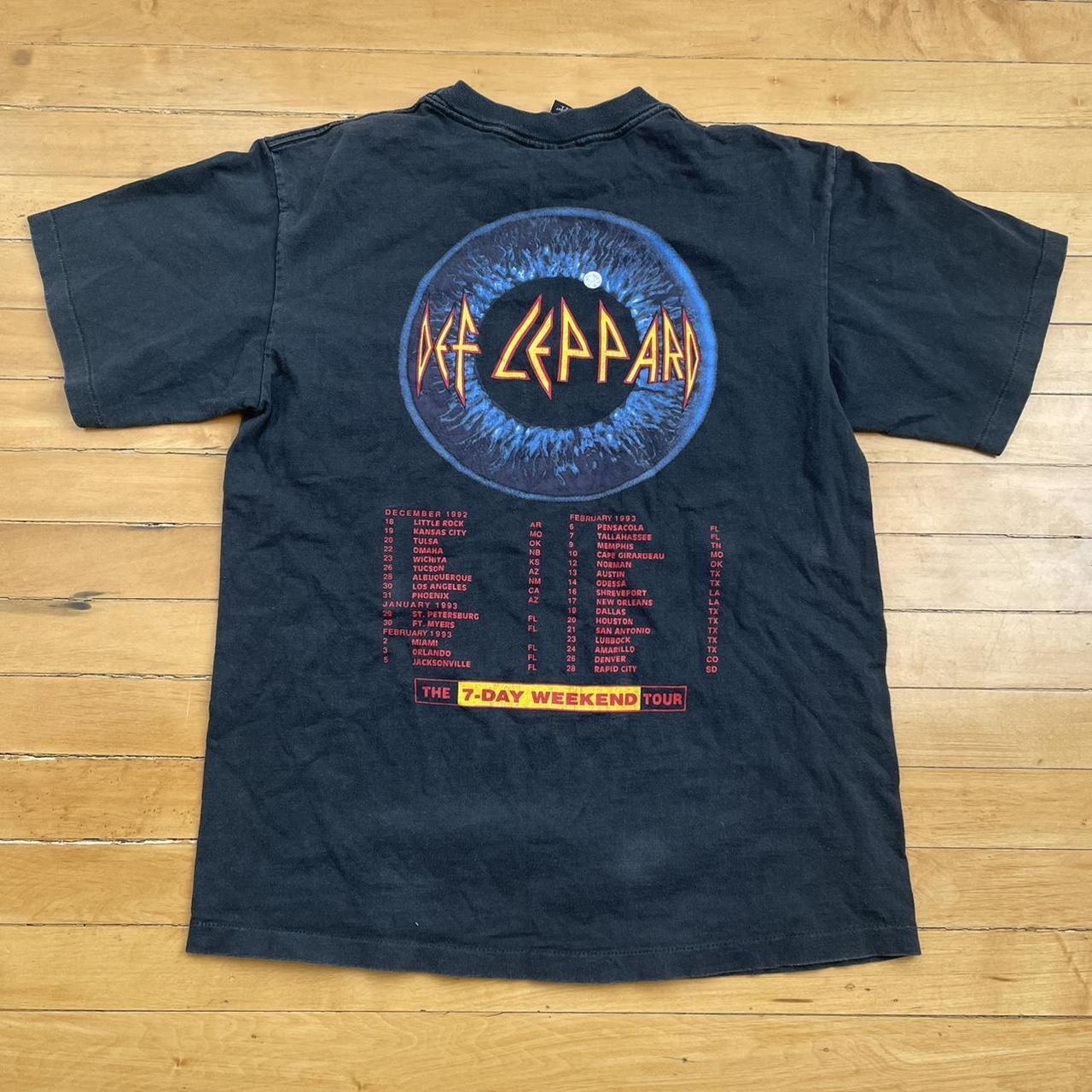 90's 古着Tシャツ GIANT DEF LEPPARD ADRENALIZE 1992 Def Leppard Adrenalize 