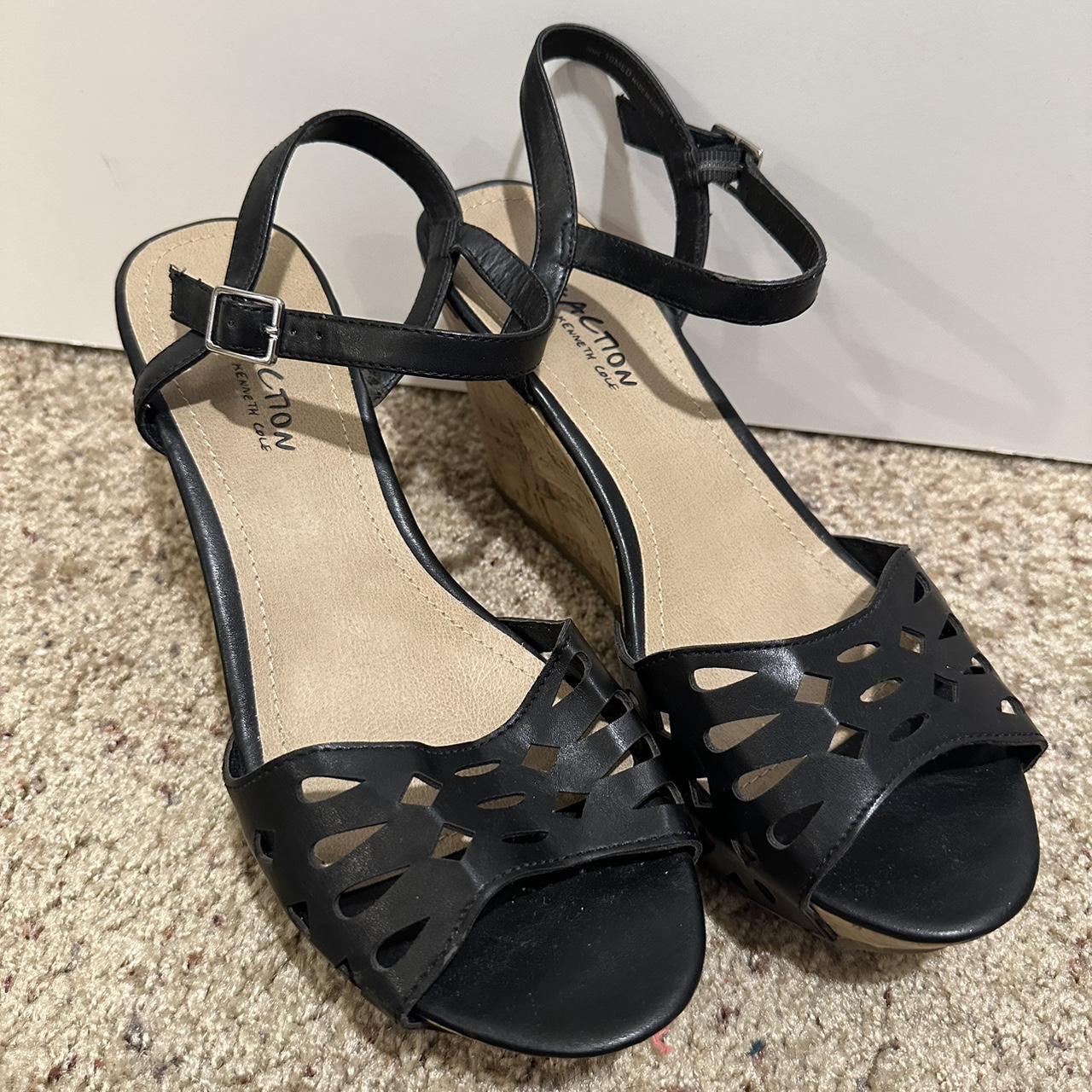 ASIZ Cute Black Sandals For Girls