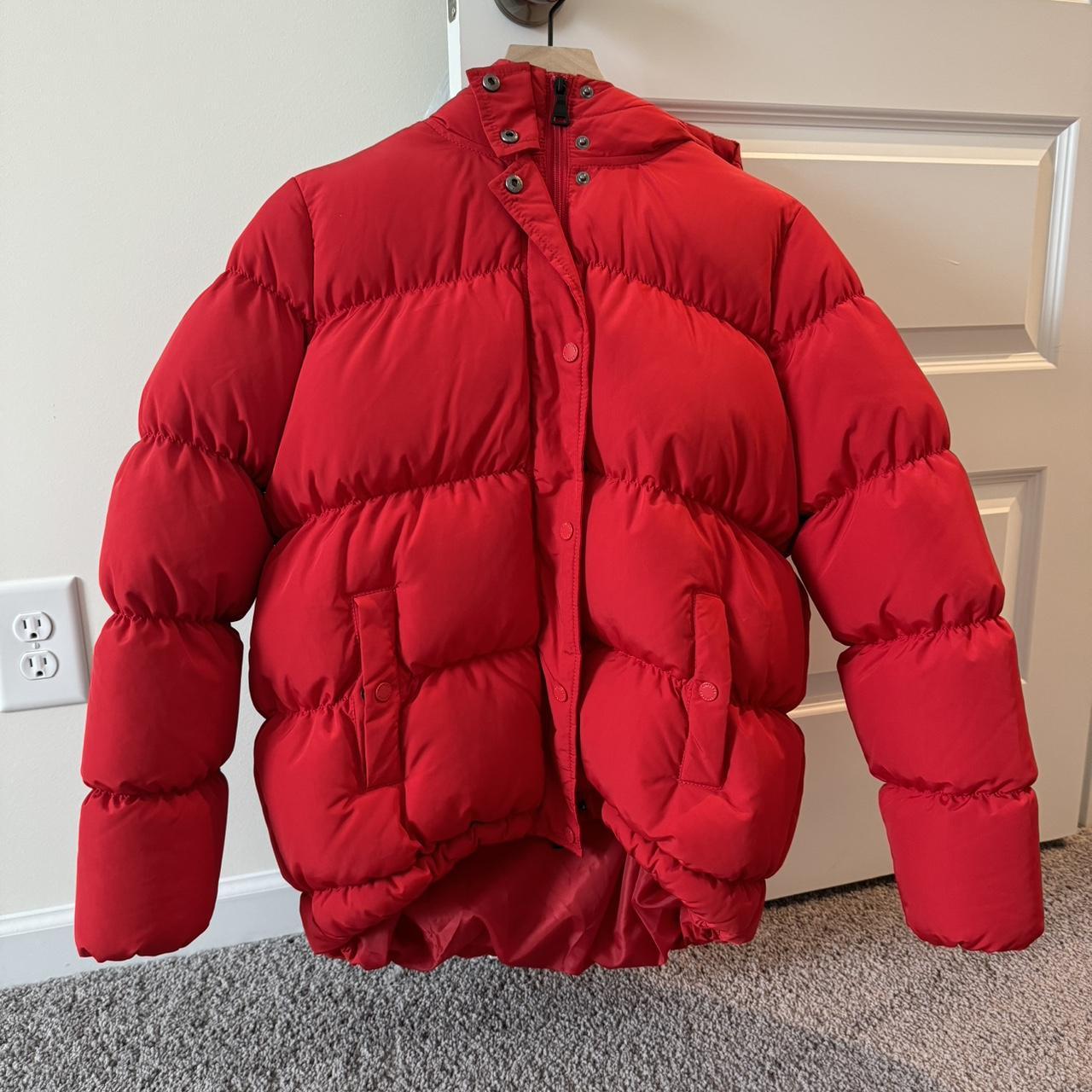 Express red hot sale puffer jacket