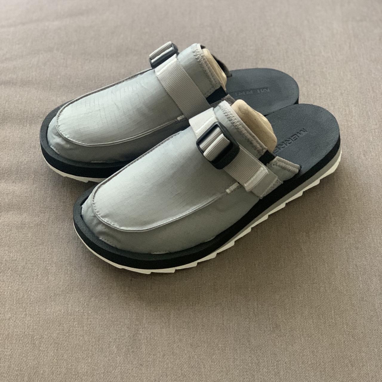 Merrell Men’s Grey Clogs | Depop