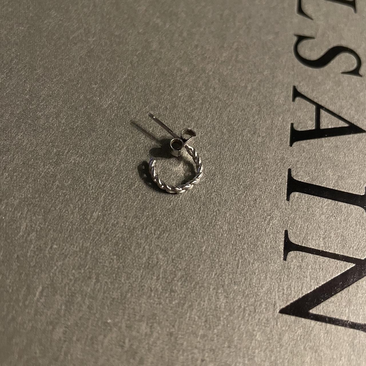 Miansai sterling silver adjustable hoop earring.... - Depop