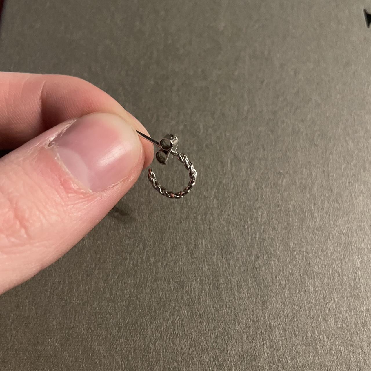 Miansai sterling silver adjustable hoop earring.... - Depop