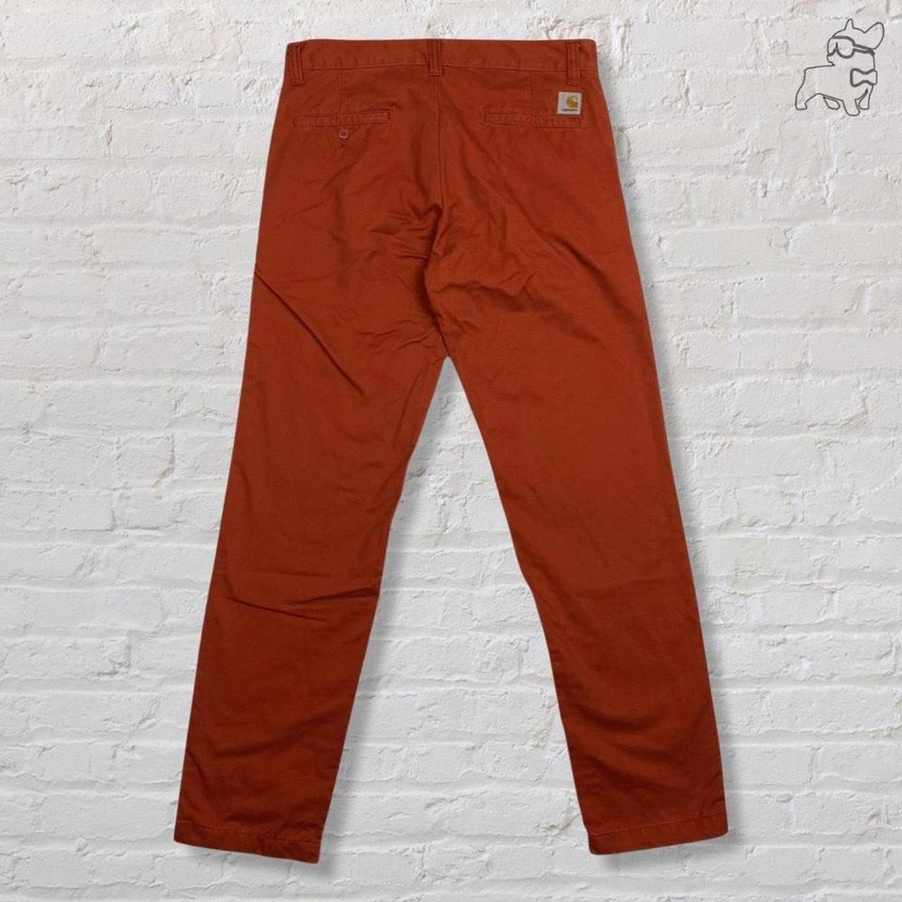 Carhartt Men's Red Trousers | Depop