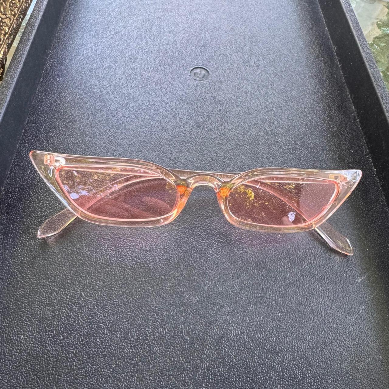 Handmade Women's Cat eye Sunglasses - Pink – VTG … - image 6