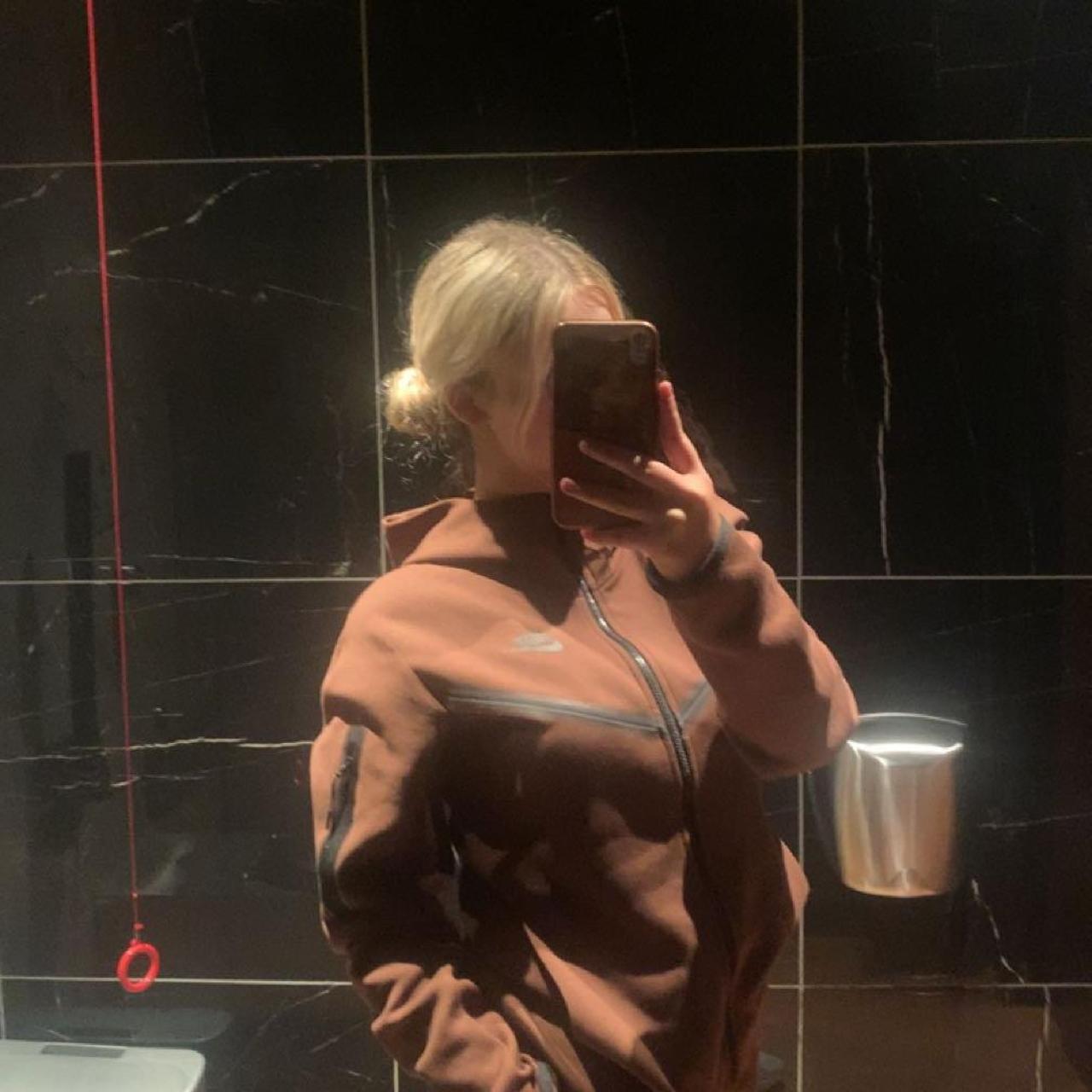 womens brown nike tracksuit