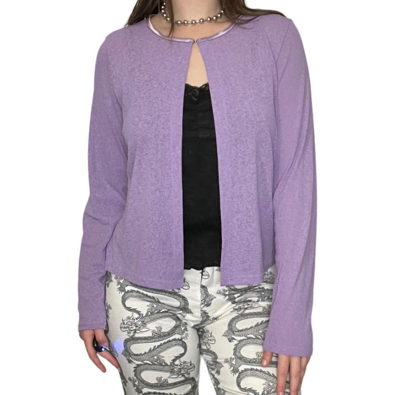 New Look Women's Purple Cardigan | Depop