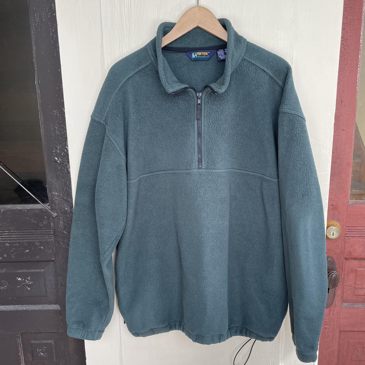 Ebtek Quarter Zip Fleece Vintage Eddie Bauer brand... - Depop