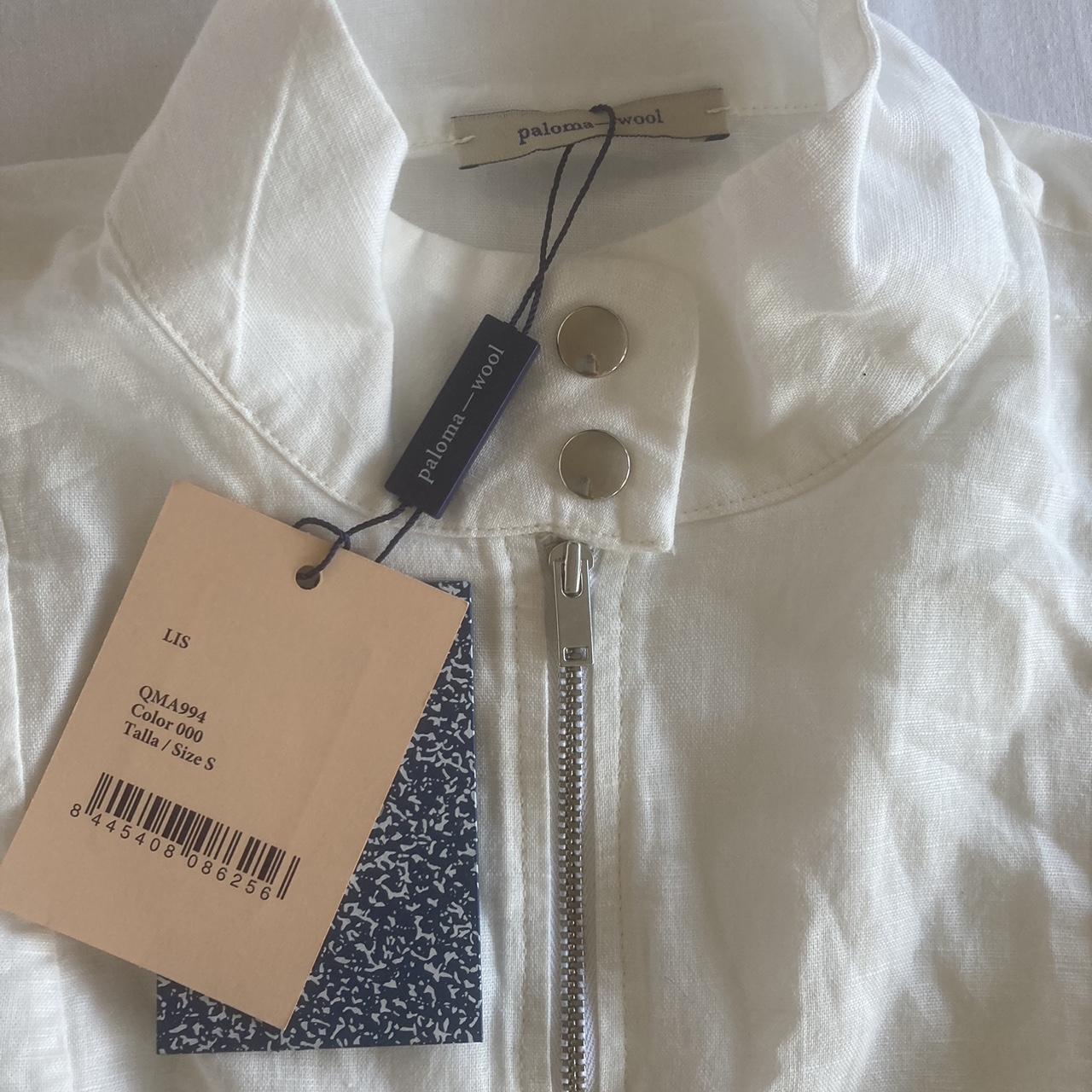 Incredible PALOMA WOOL LIS TOP White Sold out Size... - Depop