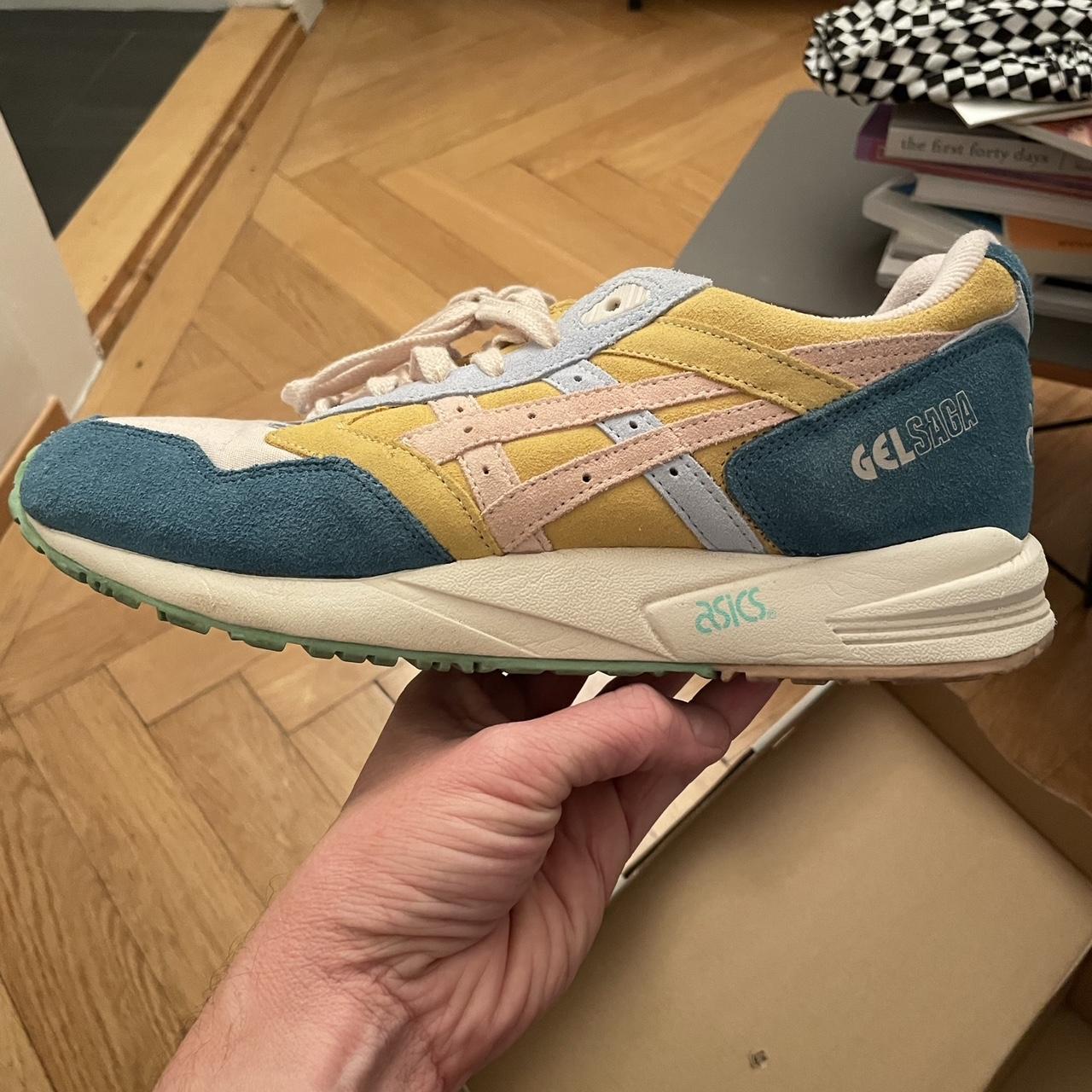 Asics x atmos gel-saga « lily brown », size Depop - Main Image