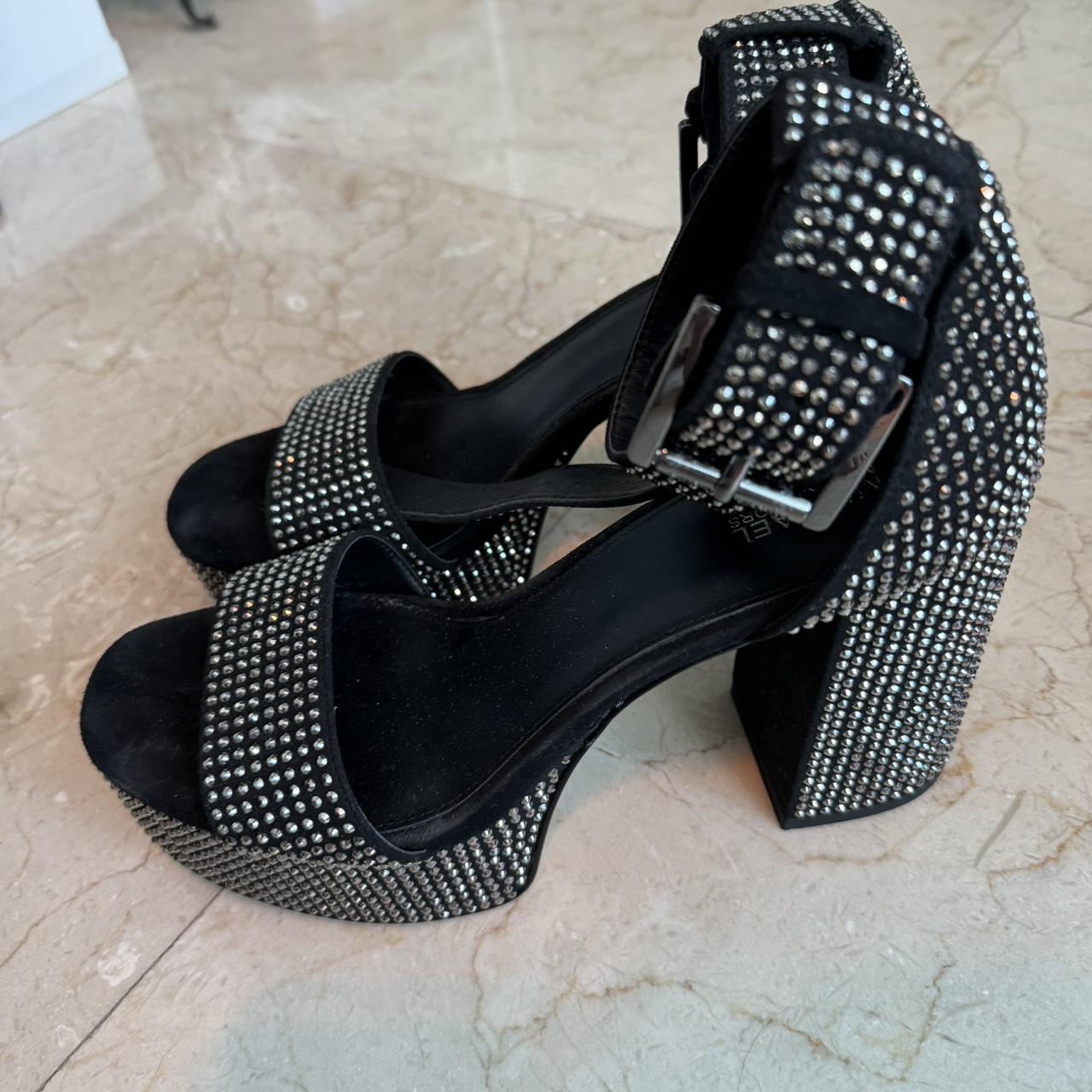 Michael kors deals platform heels black