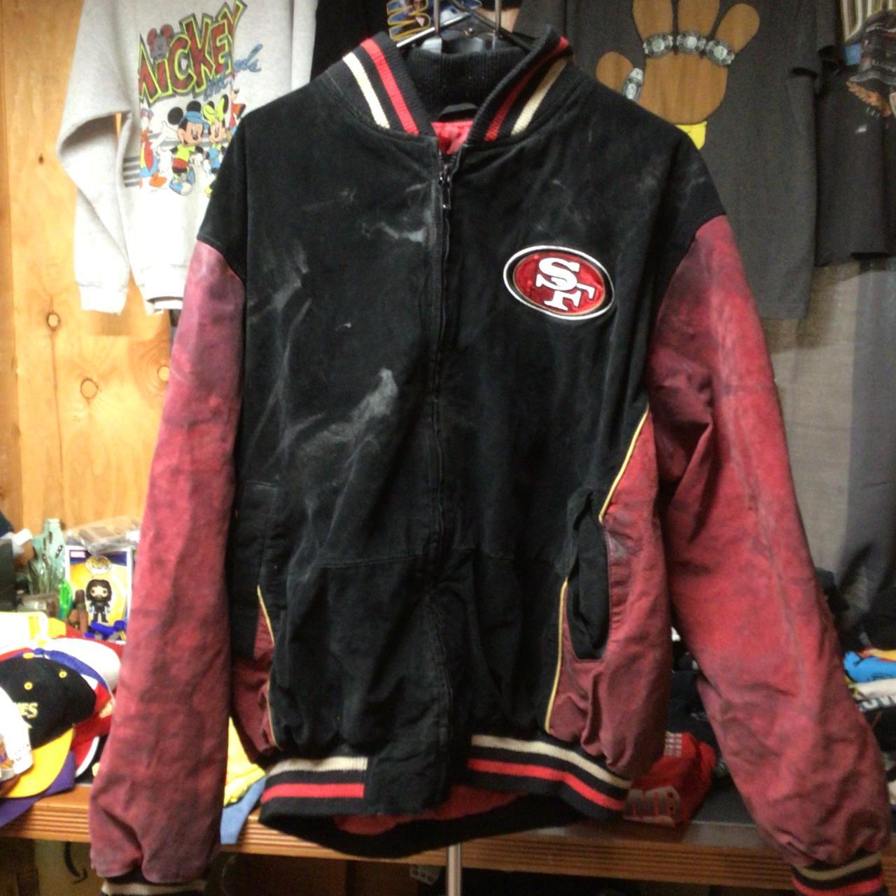 Vintage 49ers Jacket Logo 7 San Francisco 49ers - Depop