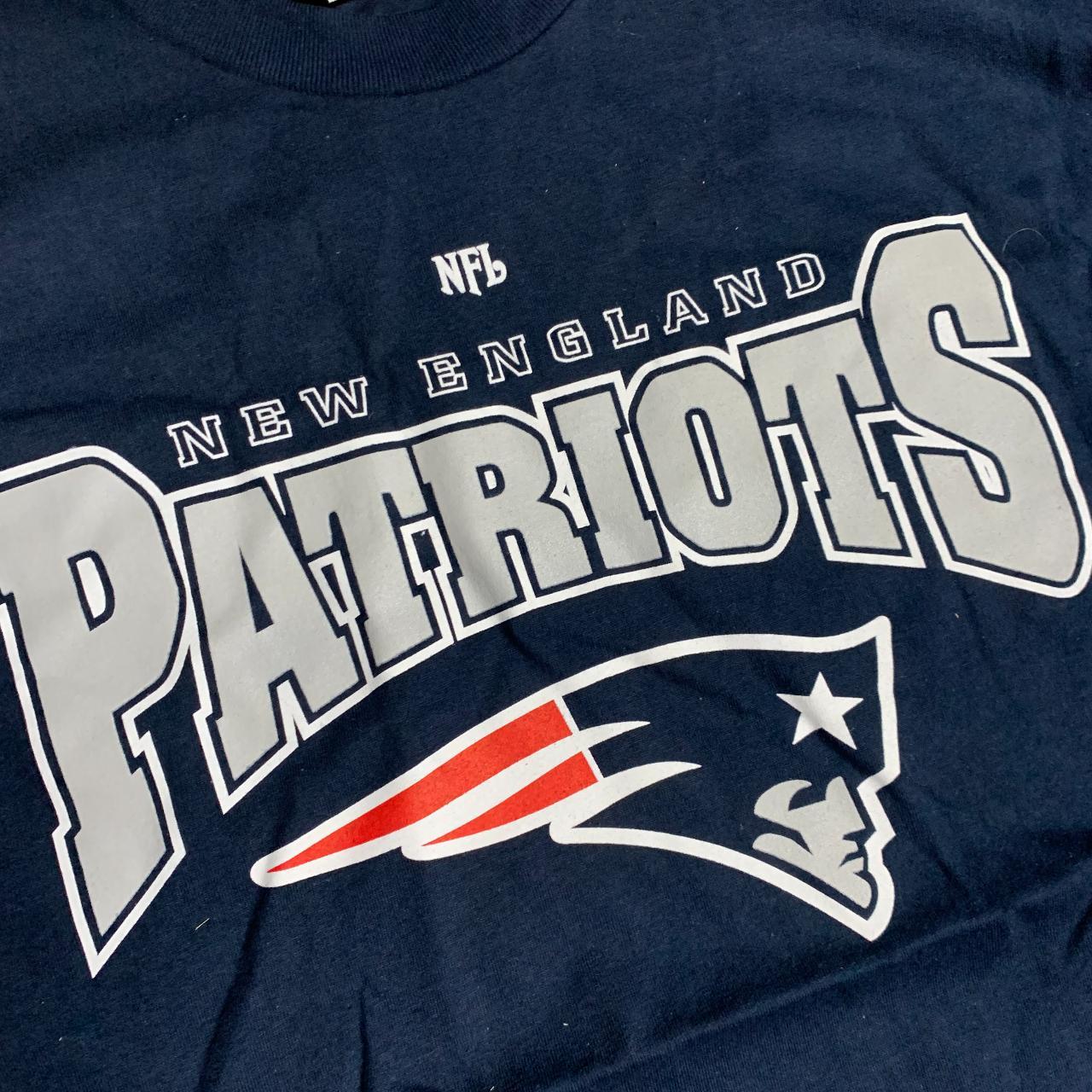 Vintage y2k New England Patriots NFL t shirt. Rare - Depop