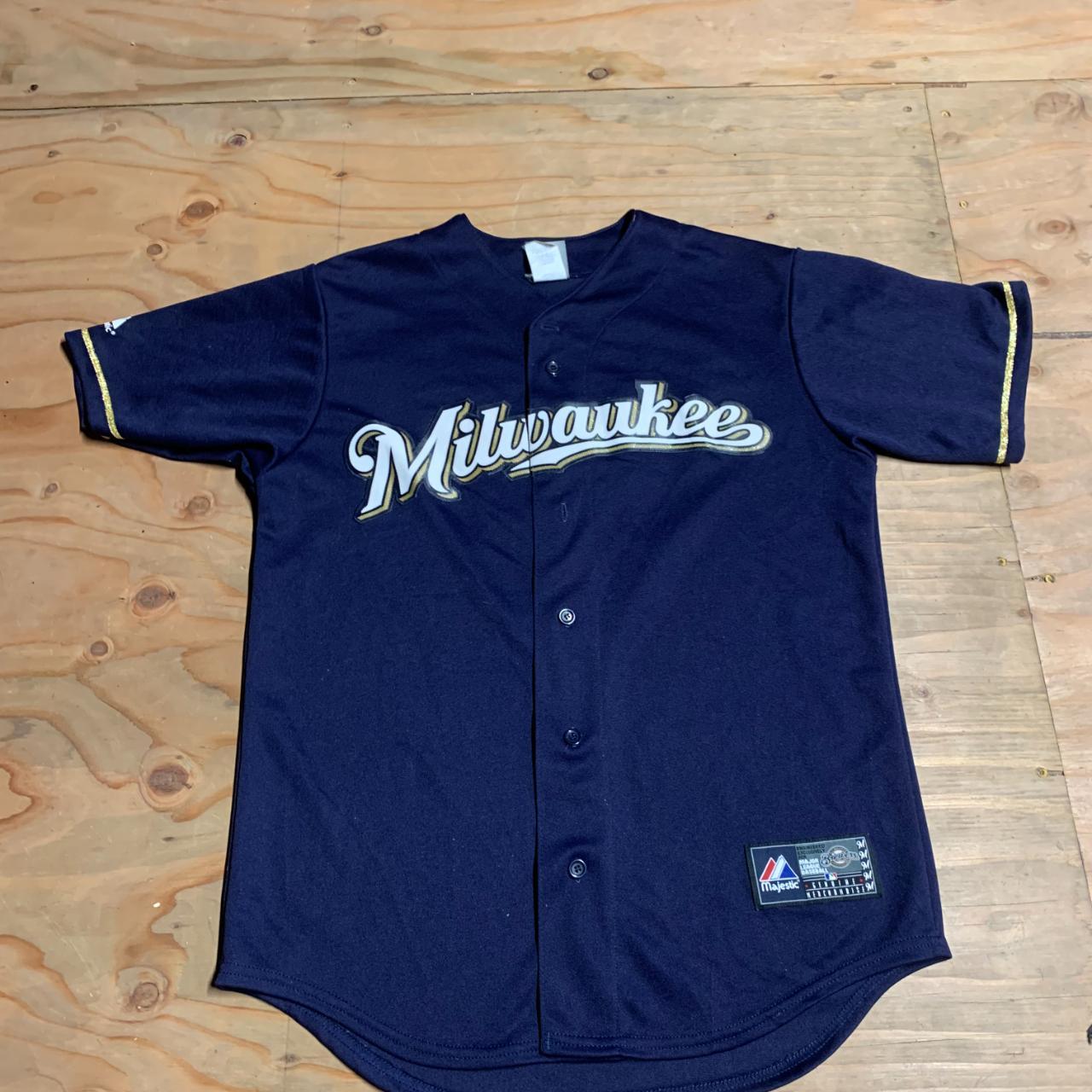 VINTAGE MILWAUKEE BREWERS RYAN BRAUN JERSEY ⚾️ 🕷️ T - Depop